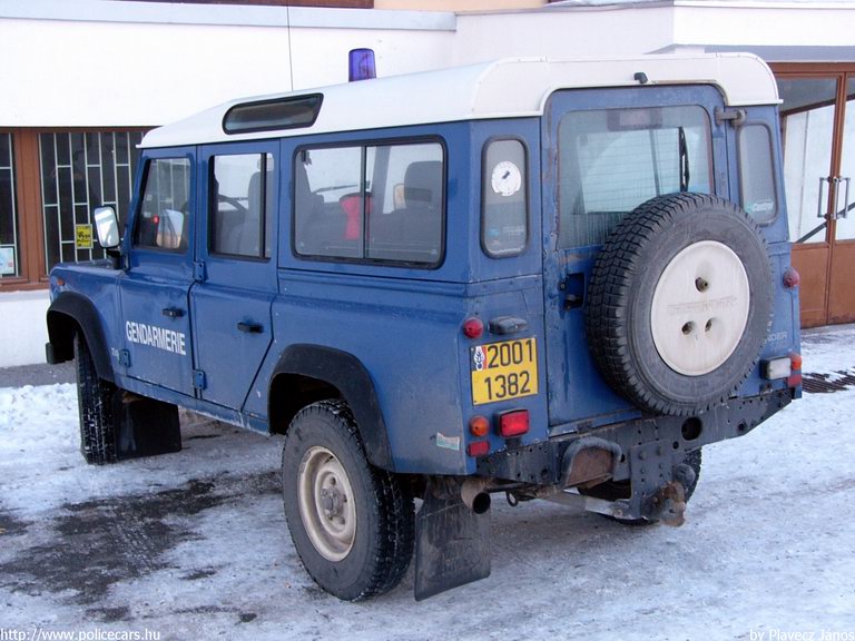 Land Rover Defender, fotó: Plavecz János
Keywords: rendőr rendőrautó rendőrség Franciaország francia Gendarmerie csendőrség