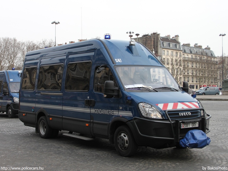 Iveco Daily, fotó: BakosPhoto
Keywords: rendőr rendőrautó rendőrség francia Franciaország