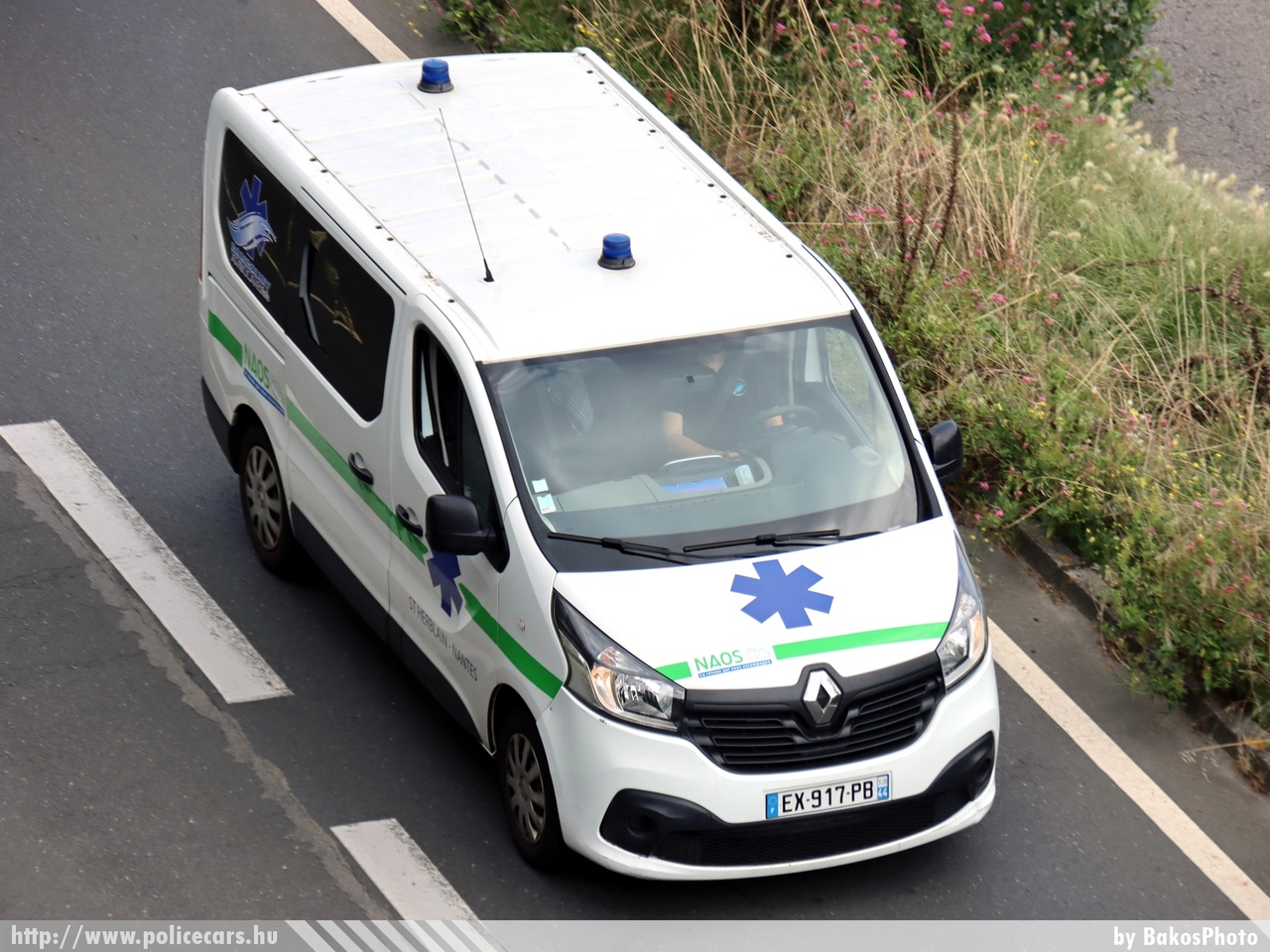 Renault Trafic, NAOS, Saint-Herblain Nantes, fotó: BakosPhoto
Keywords: mentő mentőautó francia Franciaország french France ambulance