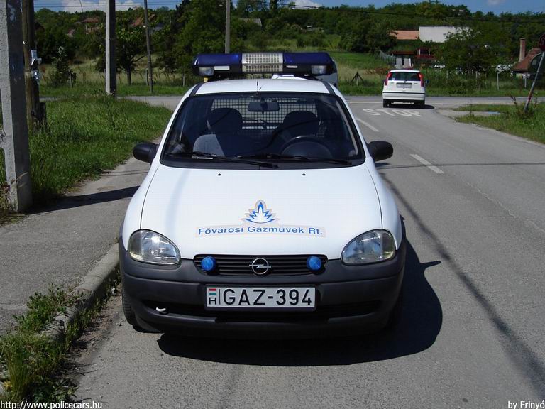 Opel Corsa, Budapest, Fõvárosi Gázmûvek, fotó: Frinyó
Keywords: gáz gázmûvek GAZ-394