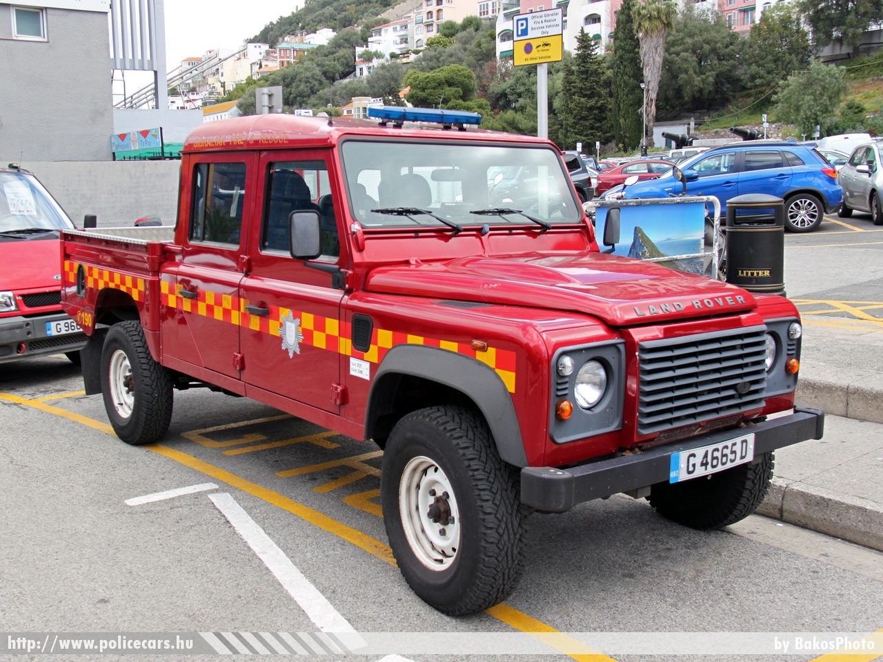 Land Rover Defender, fotó: BakosPhoto
Keywords: gibraltári Gibraltár tûzoltó tûzoltóautó tûzoltóság fire firetruck Gibraltar