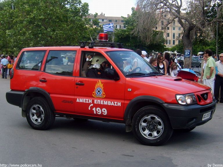 Nissan Terrano, fotó: Demis
Keywords: tûzoltó tûzoltóautó tûzoltóság Görögország görög