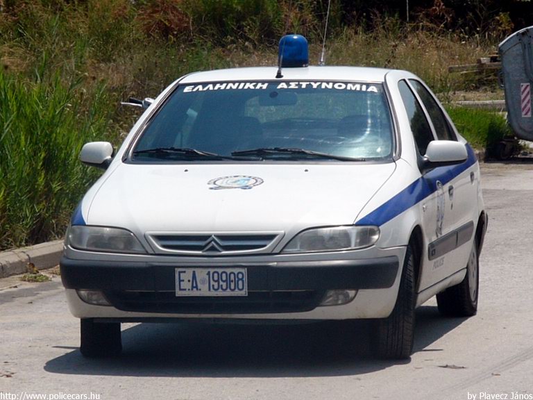 Citroen Xsara, fotó: Plavecz János
Keywords: rendőr rendőrautó rendőrség Görögország görög