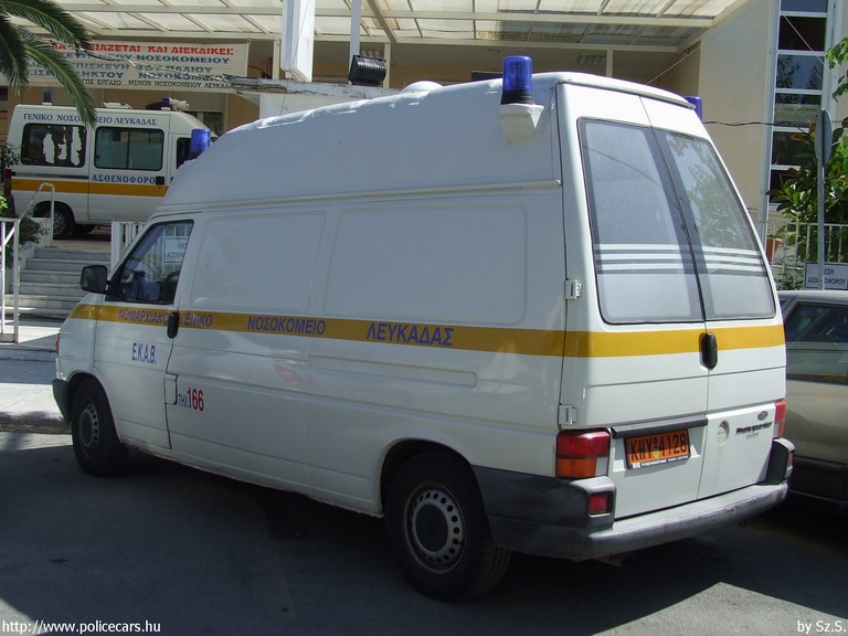 Volkswagen Transporter T4, fotó: Sz.S.
Keywords: mentő mentőautó Görögország görög