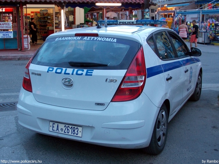Hyundai i30, fotó: Rambo
Keywords: görög Görögország rendőr rendőrautó rendőrség