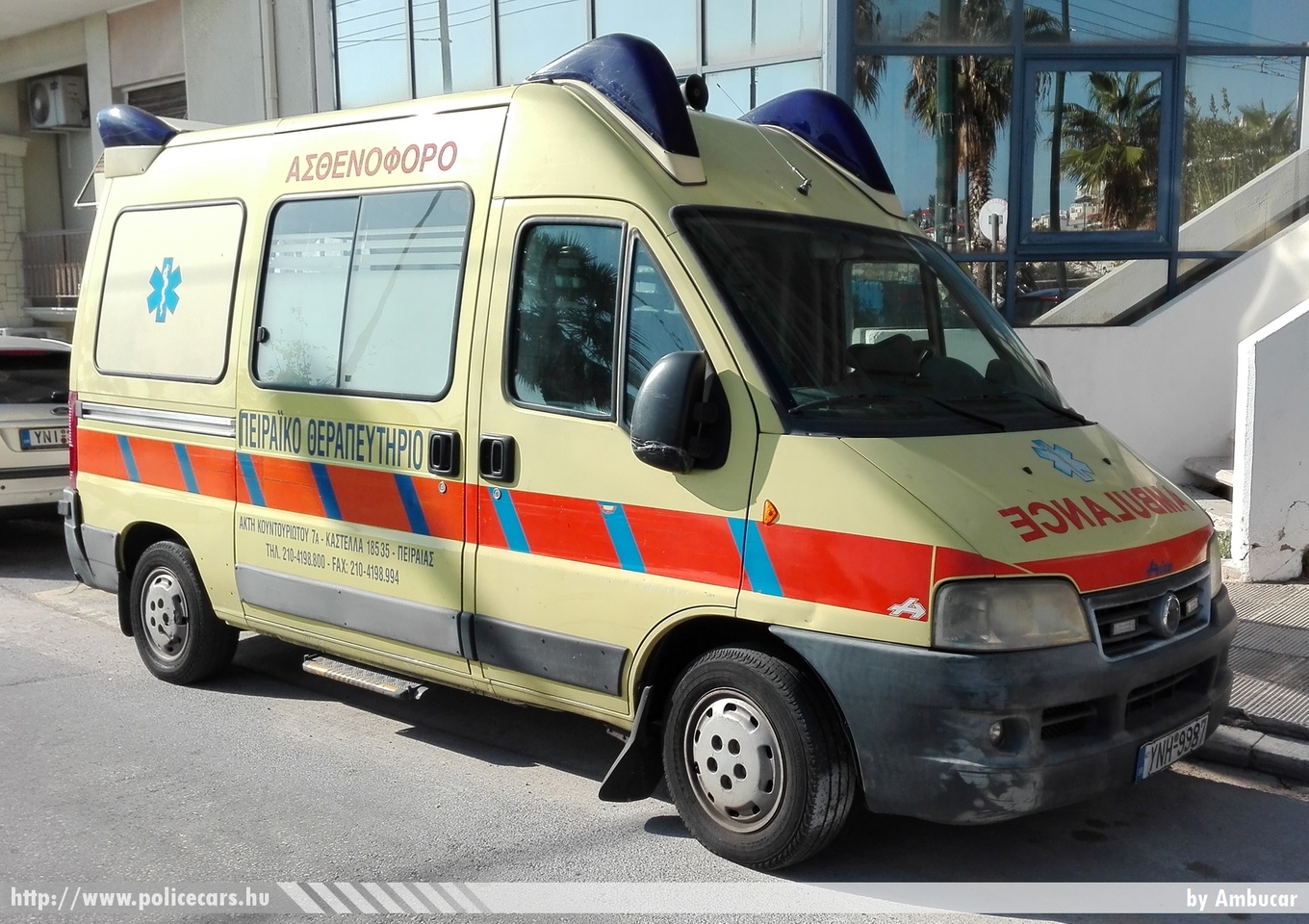 Fiat Ducato, fotó: Ambucar
Keywords: mentő mentőautó Görögország görög