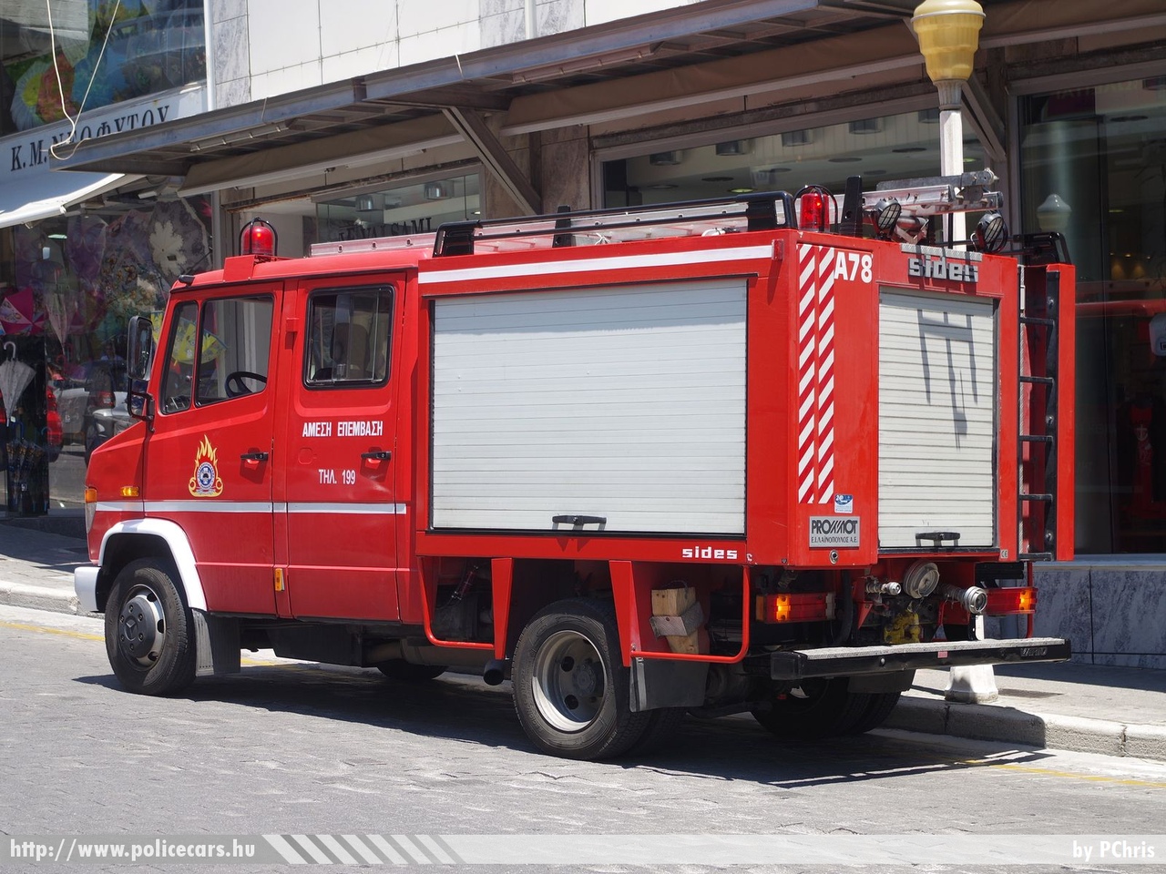 Mercedes-Benz Vario 815D Sides, Rodosz, fotó: PChris
Keywords: görög Görögország tûzoltó tûzoltóautó tûzoltóság Greece greek fire firetruck