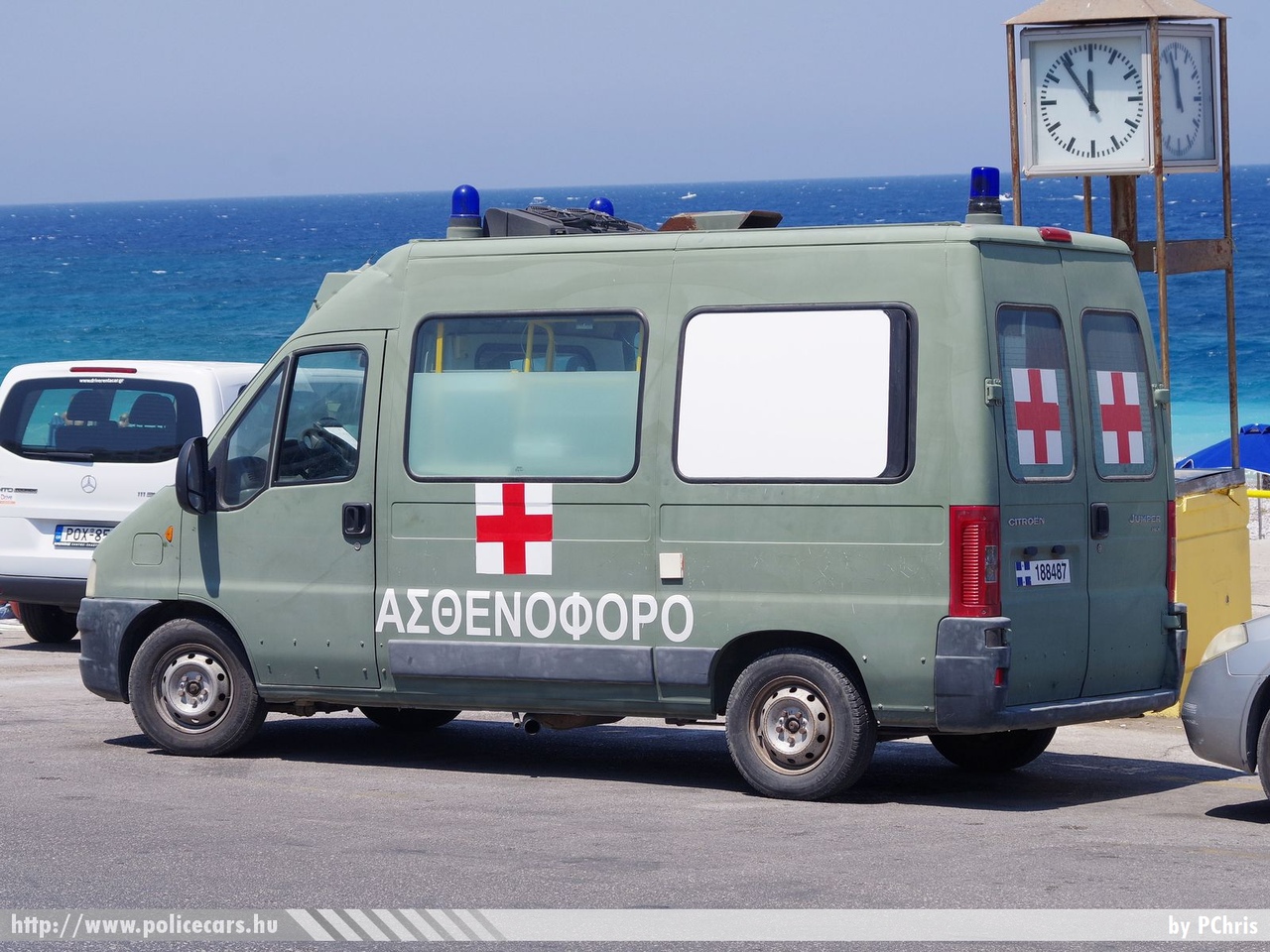Citroen Jumper, fotó: PChris
Keywords: görög Görögország mentő mentőautó katonai Greece greek military ambulance