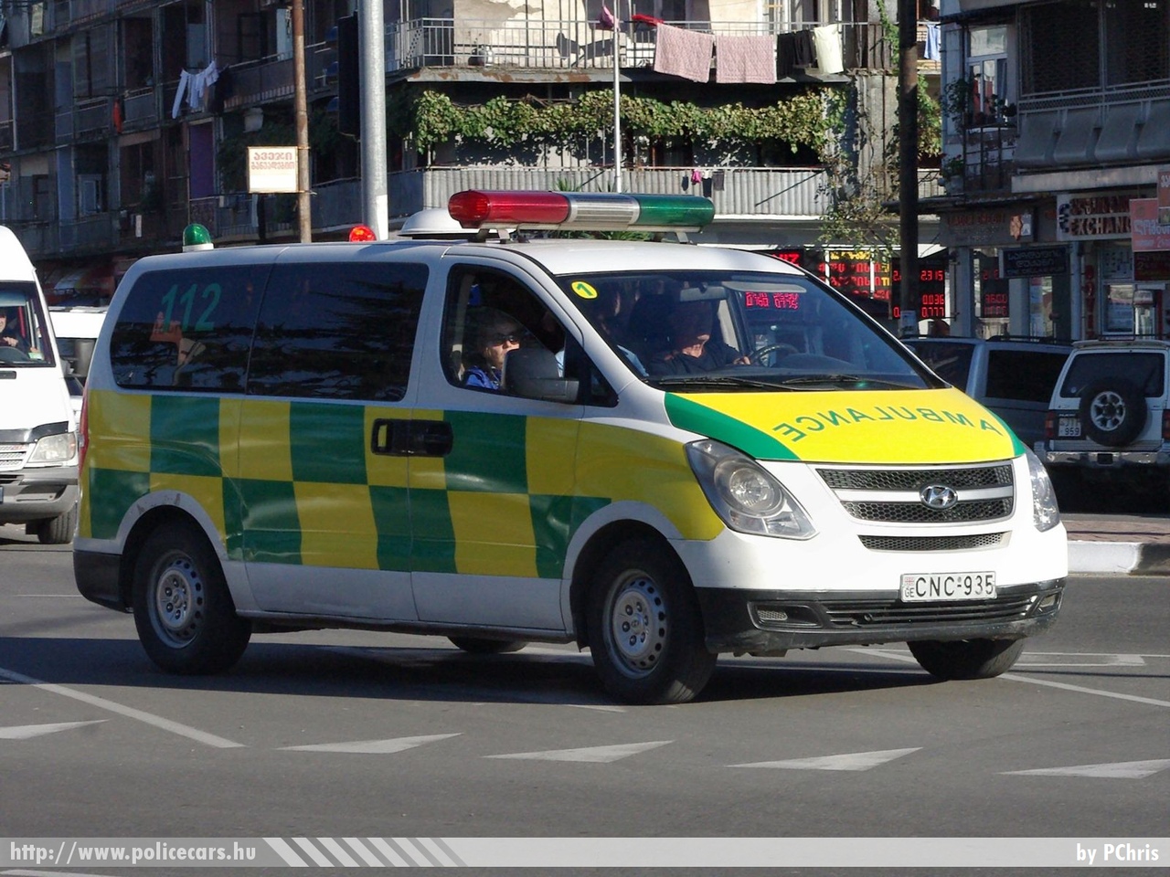 Hyundai H1, fotó: PChris
Keywords: grúz Grúzia Georgia georgian mentő mentőautó ambulance