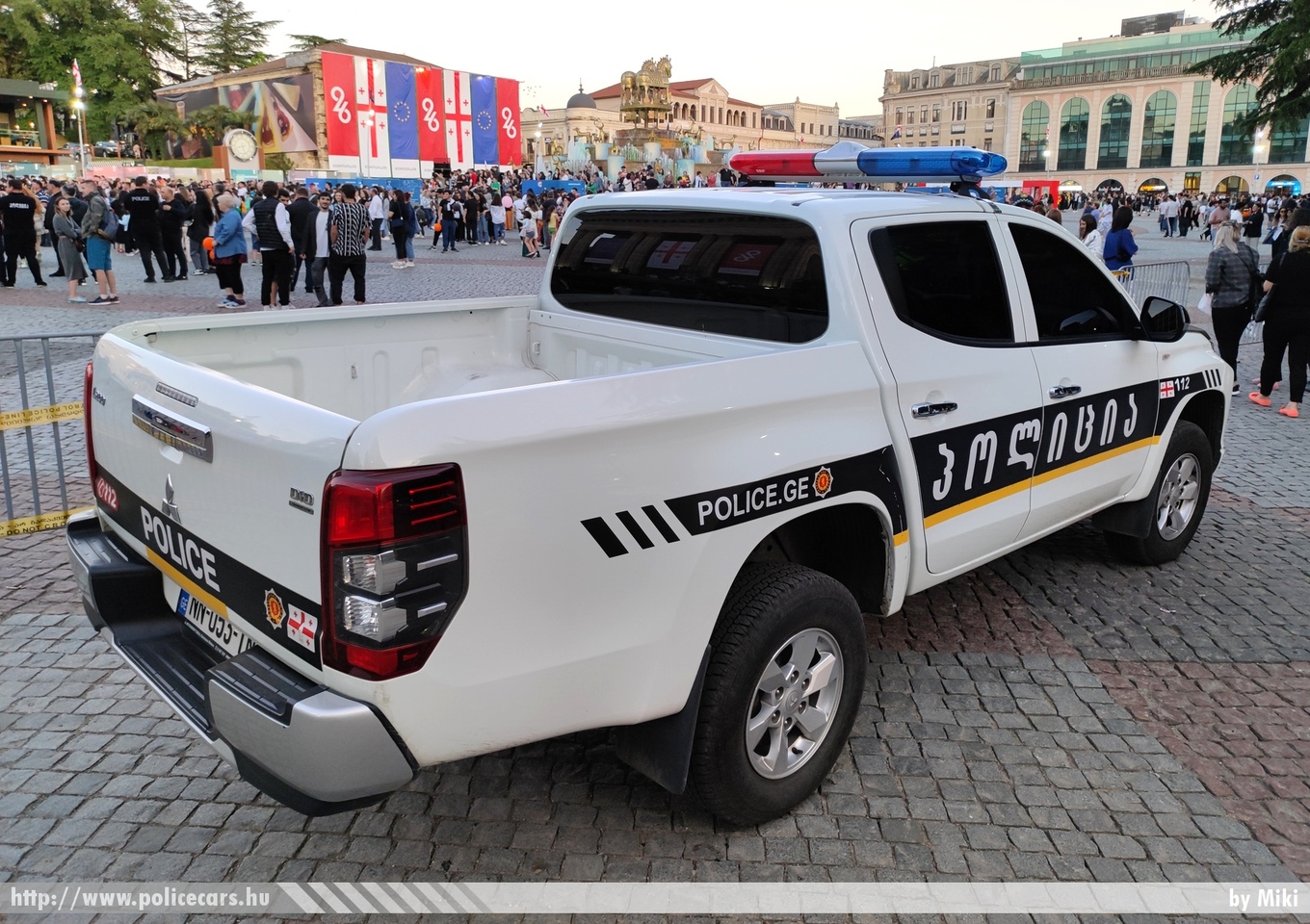 Mitsubishi L200, Kutaisi, fotó: Miki
Keywords: grúz Grúzia Georgia georgian rendőr rendőrautó rendőrség police policecar