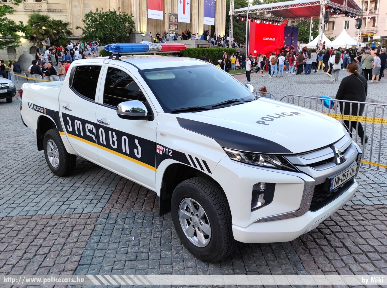 Mitsubishi L200, Kutaisi, fotó: Miki
Keywords: grúz Grúzia Georgia georgian rendőr rendőrautó rendőrség police policecar