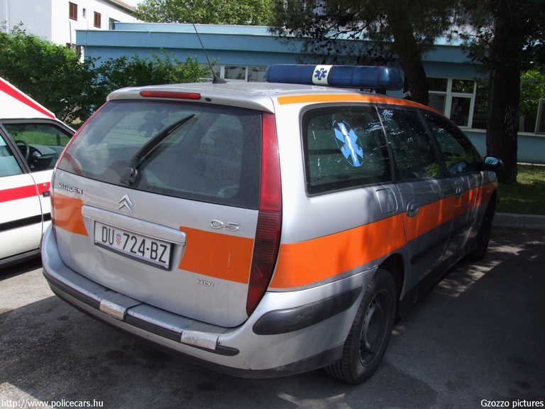 Citroen C5, Ploce, fotó: Gzozzo pictures
Keywords: Horvátország mentő mentőautó horvát