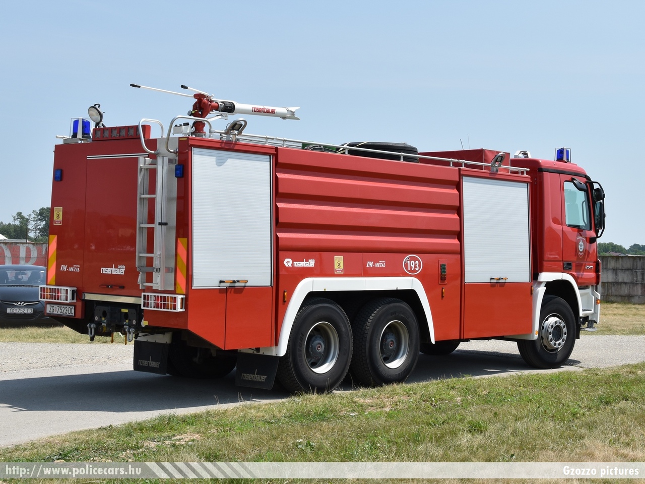Mercedes Actros 2841 Rosenbauer, fotó: Gzozzo pictures 
Keywords: Horvátország tûzoltóság tûzoltóautó horvát Croatia croatian firefighter firetruck fire