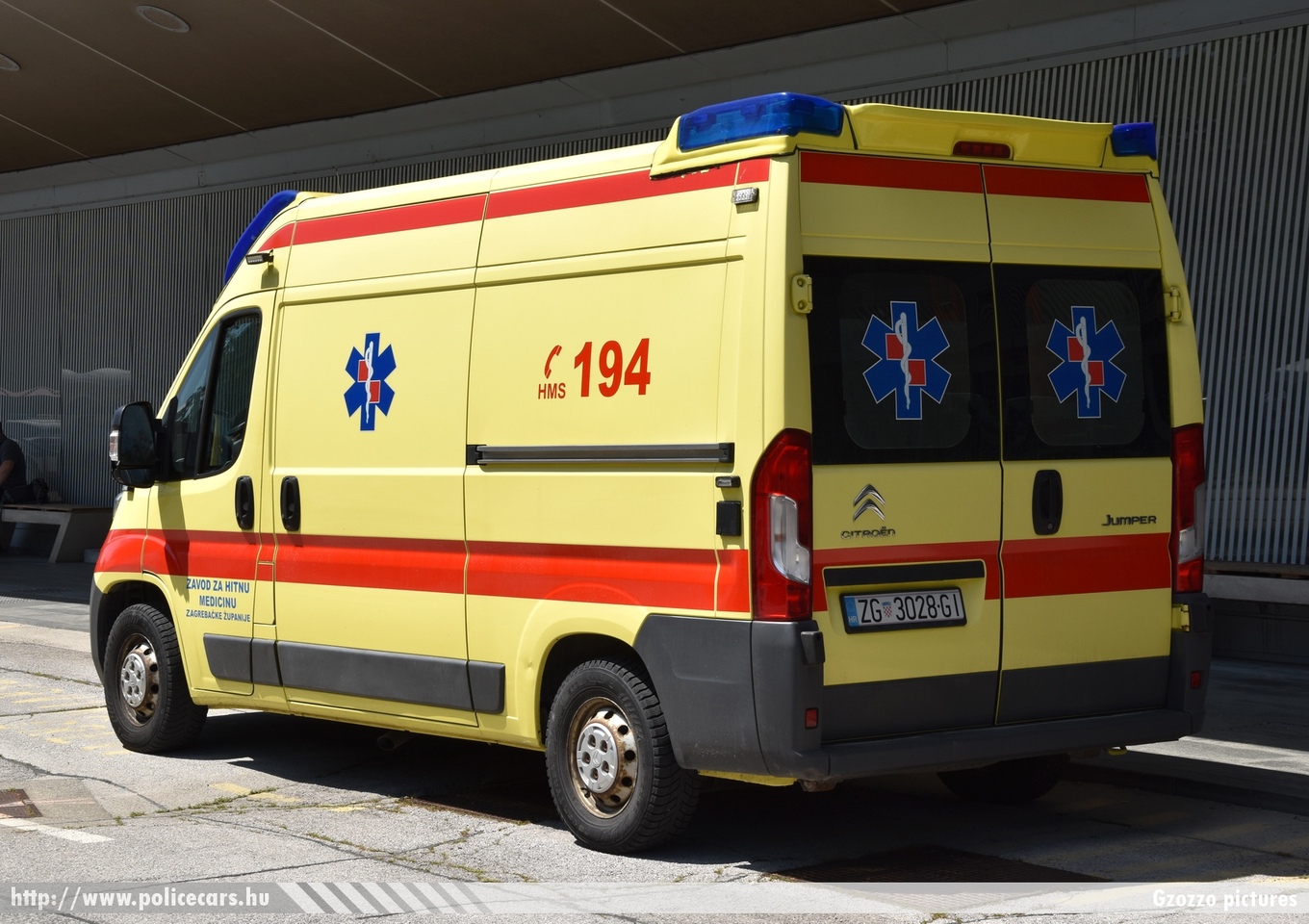 Citroen Jumper, Zavod za hitnu medicinu Zagrebačke županije, fotó: Gzozzo pictures
Keywords: horvát Horvátország mentő mentőautó Croatia croatian ambulance
