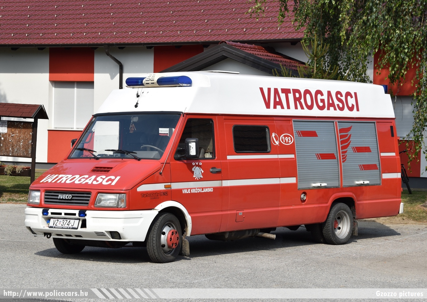 Iveco TurboDaily 35-12, Dobrovoljno vatrogasno društvo Virje Križovljansko, fotó: Gzozzo pictures
Keywords: Horvátország tûzoltóság tûzoltóautó horvát Croatia croatian firefighter firetruck fire