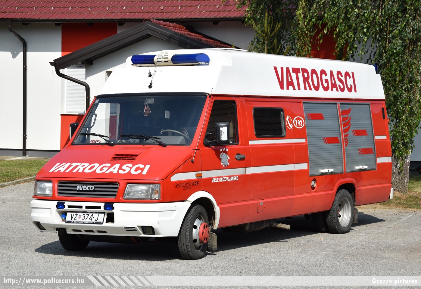 Iveco TurboDaily 35-12, Dobrovoljno vatrogasno društvo Virje Križovljansko, fotó: Gzozzo pictures
Keywords: Horvátország tûzoltóság tûzoltóautó horvát Croatia croatian firefighter firetruck fire