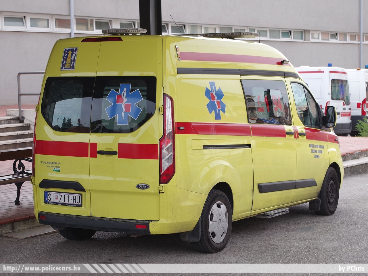 Ford Transit Custom, Zavod za hitnu medicinu Šibensko-kninske županije, Šibenik, fotó: PChris
Keywords: horvát Horvátország mentő mentőautó Croatia croatian ambulance