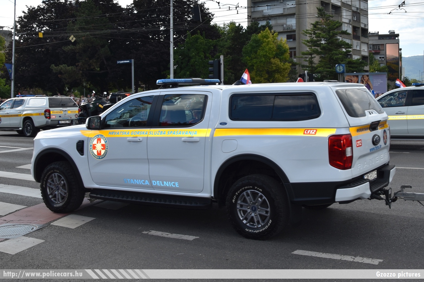 Ford Ranger, Hrvatska Gorska Sluzba Spasavanja, Stanica Delnice, fotó: Gzozzo pictures
Keywords: horvát Horvátország hegyi mentők ambulance Croatia croatian