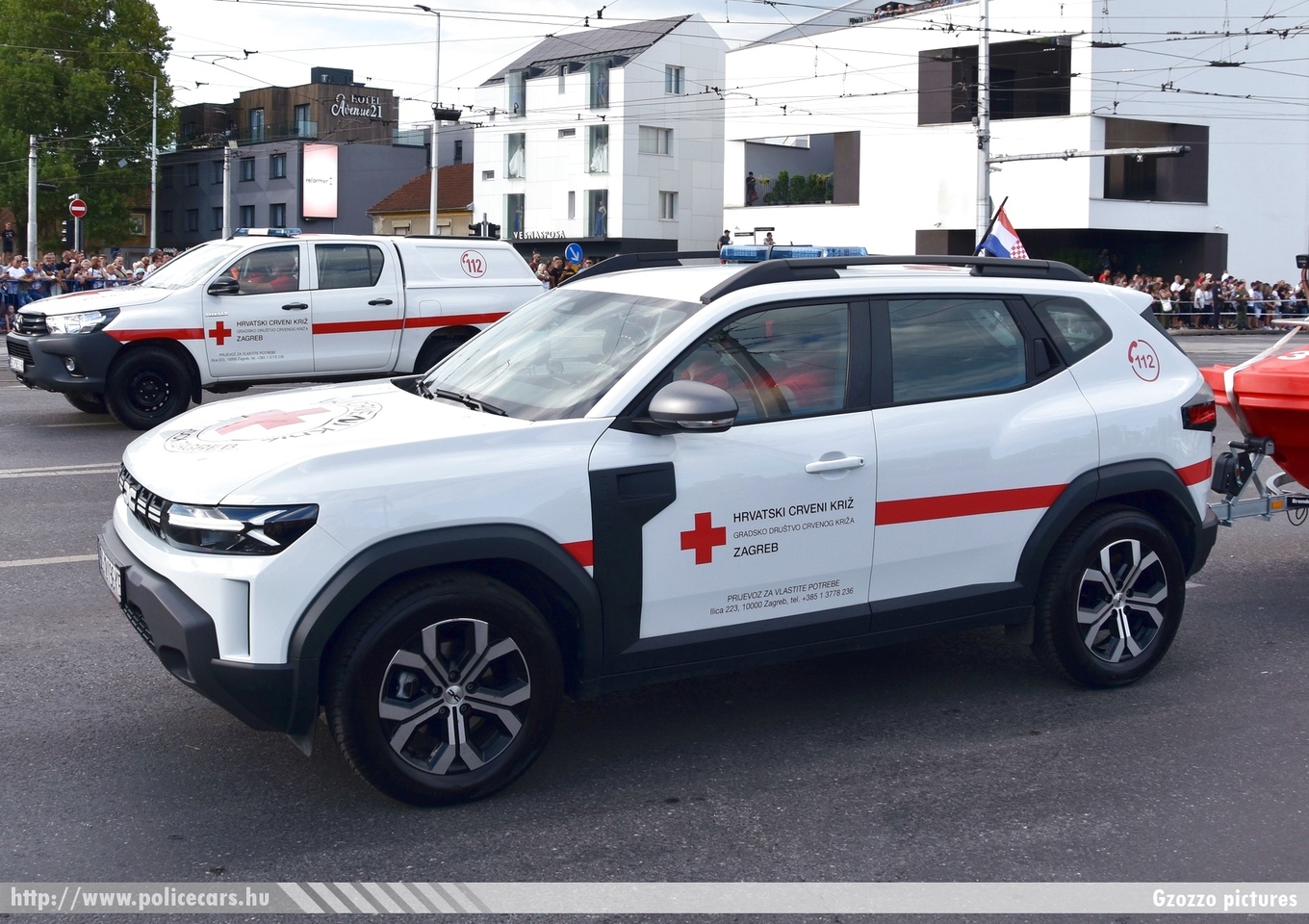 Dacia Duster III, Hrvatski Crveni križ, Zagreb, fotó: Gzozzo pictures
Keywords: horvát Horvátország mentő mentőautó Croatia croatian ambulance