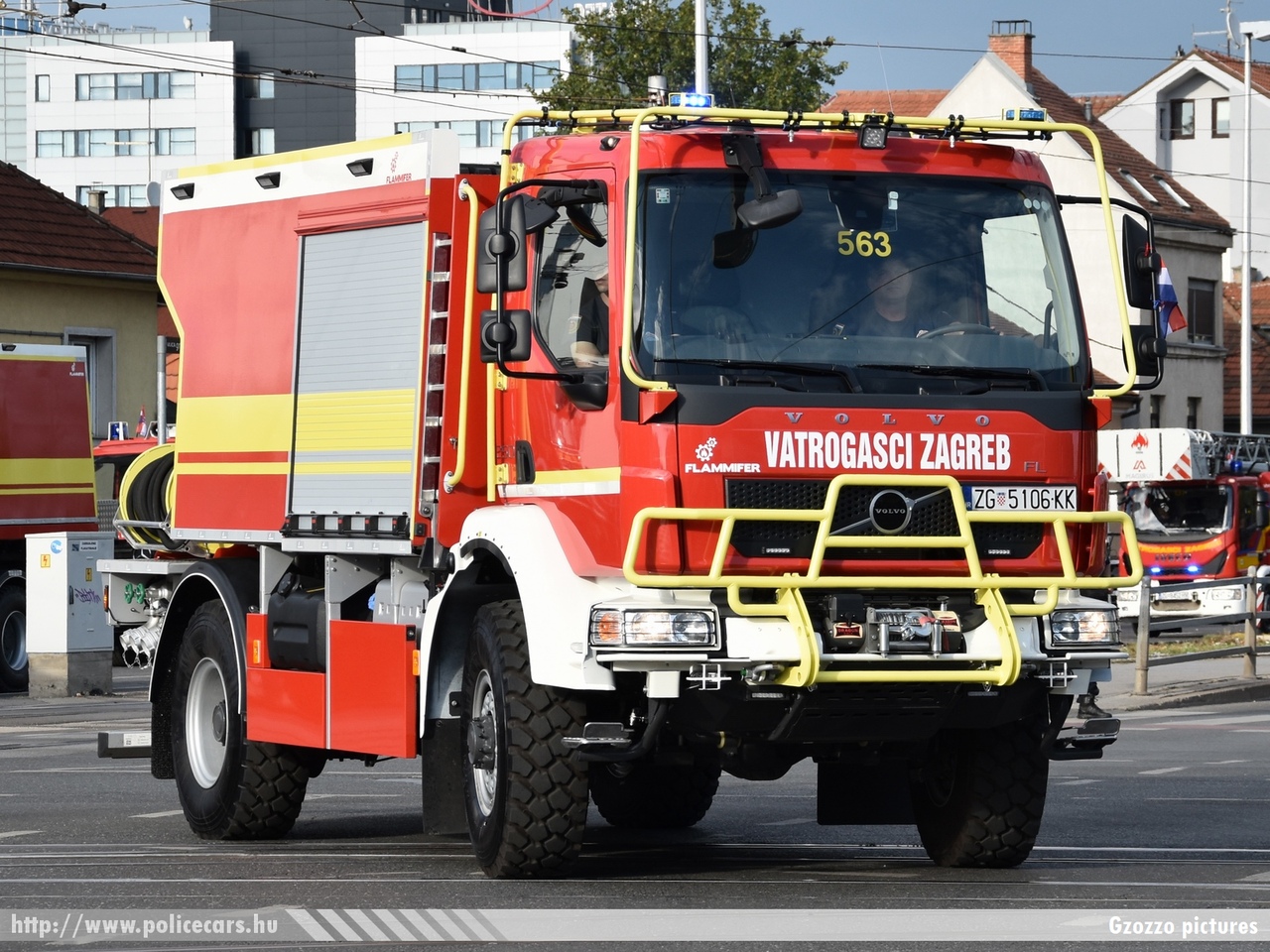 Volvo FL 250 Flamifer, Javna vatrogasna postrojba Grada Zagreba, fotó: Gzozzo pictures
Keywords: Horvátország tűzoltóság tűzoltóautó horvát Croatia croatian firefighter firetruck fire
