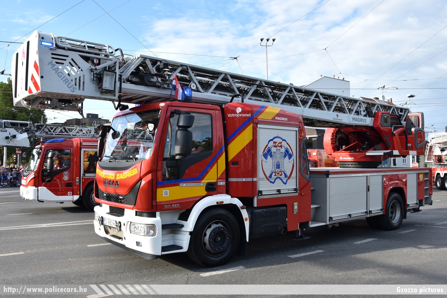 Iveco Magirus 180-320, Javna vatrogasna postrojba Grada Zagreba, fotó: Gzozzo pictures
Keywords: Horvátország tűzoltóság tűzoltóautó horvát Croatia croatian firefighter firetruck fire