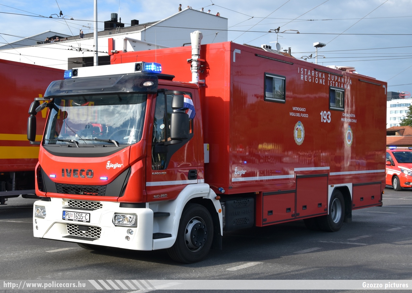 Iveco EuroCargo 140-250 Ziegler, Vatrogasci, 
Istarska županija, fotó: Gzozzo pictures
Keywords: Horvátország tűzoltóság tűzoltóautó horvát Croatia croatian firefighter firetruck fire