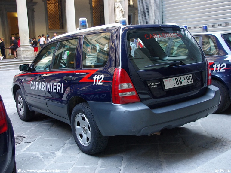 Subaru Forester 2.0X, fotó: PChris
Keywords: rendőr rendőrautó rendőrség olasz Olaszország  carabinieri 