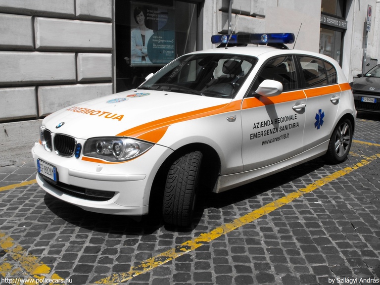 BMW 1, fotó: Szilágyi András
Keywords: mentő mentőautó olasz Olaszország EF882AM