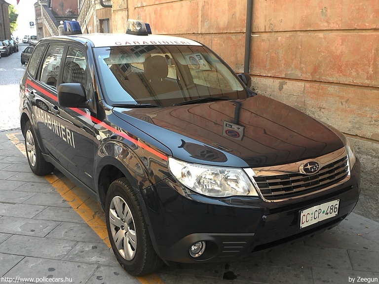 Subaru Forester, fotó: Zeegun
Keywords: rendőr rendőrautó rendőrség olasz Olaszország  Carabinieri