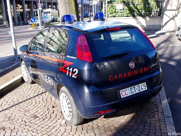 Fiat Grande Punto, fotó: PChris
Keywords: rendőr rendőrautó rendőrség olasz Olaszország  Carabinieri