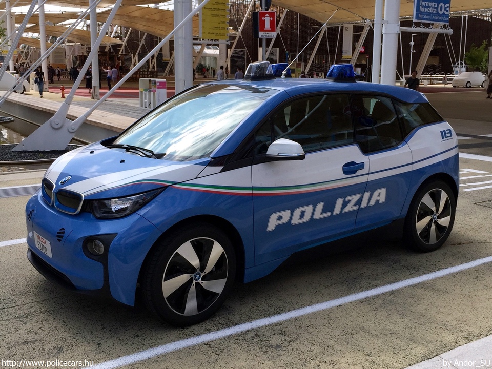 BMW i3, fotó: Andor_SU
Keywords: olasz Olaszország rendőr rendőrautó rendőrség police policecar Italy italian