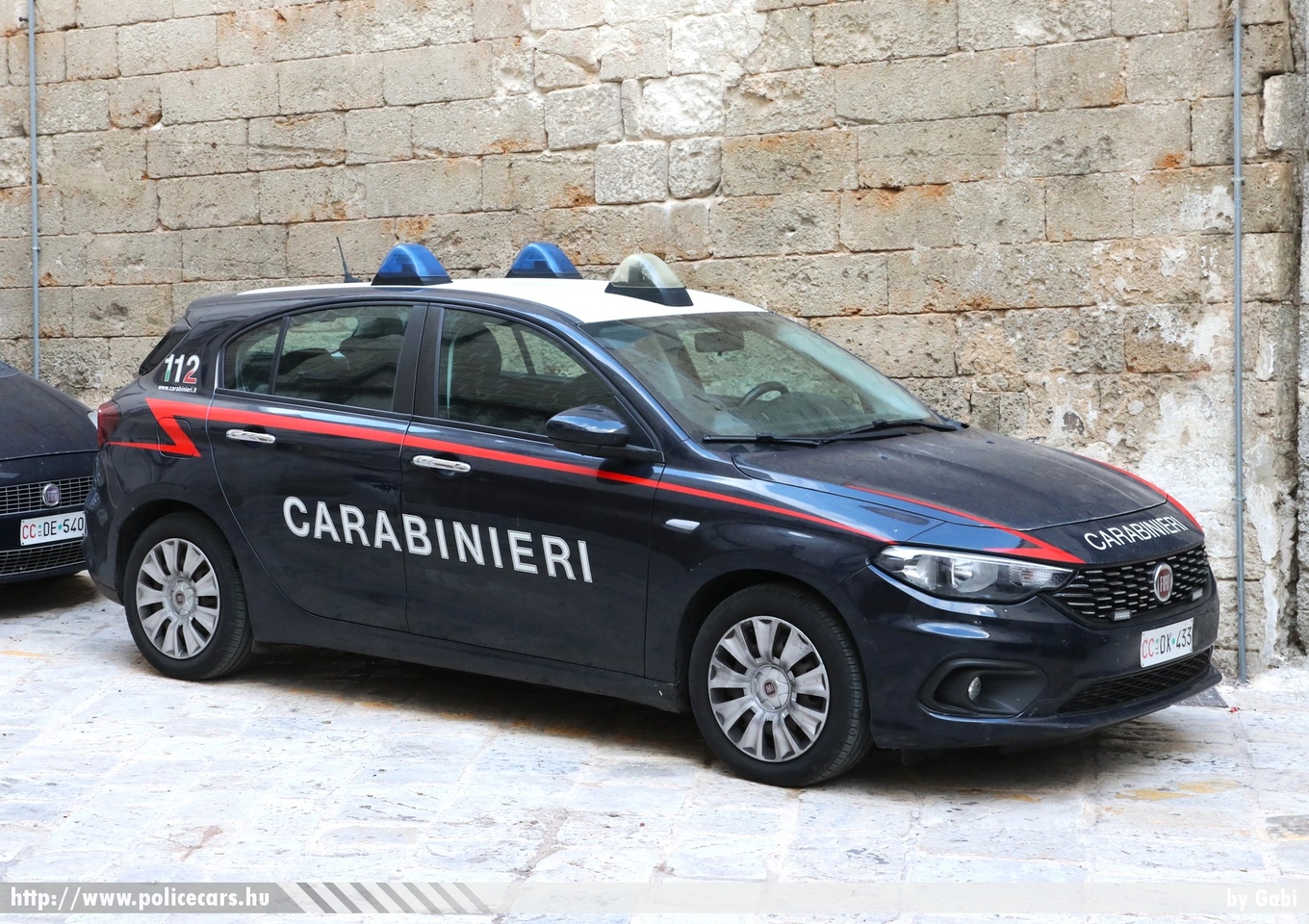 Fiat Tipo, Carabinieri, fotó: Gabi
Keywords: rendőr rendőrautó rendőrség olasz Olaszország police policecar Italy italian katonai rendészet military