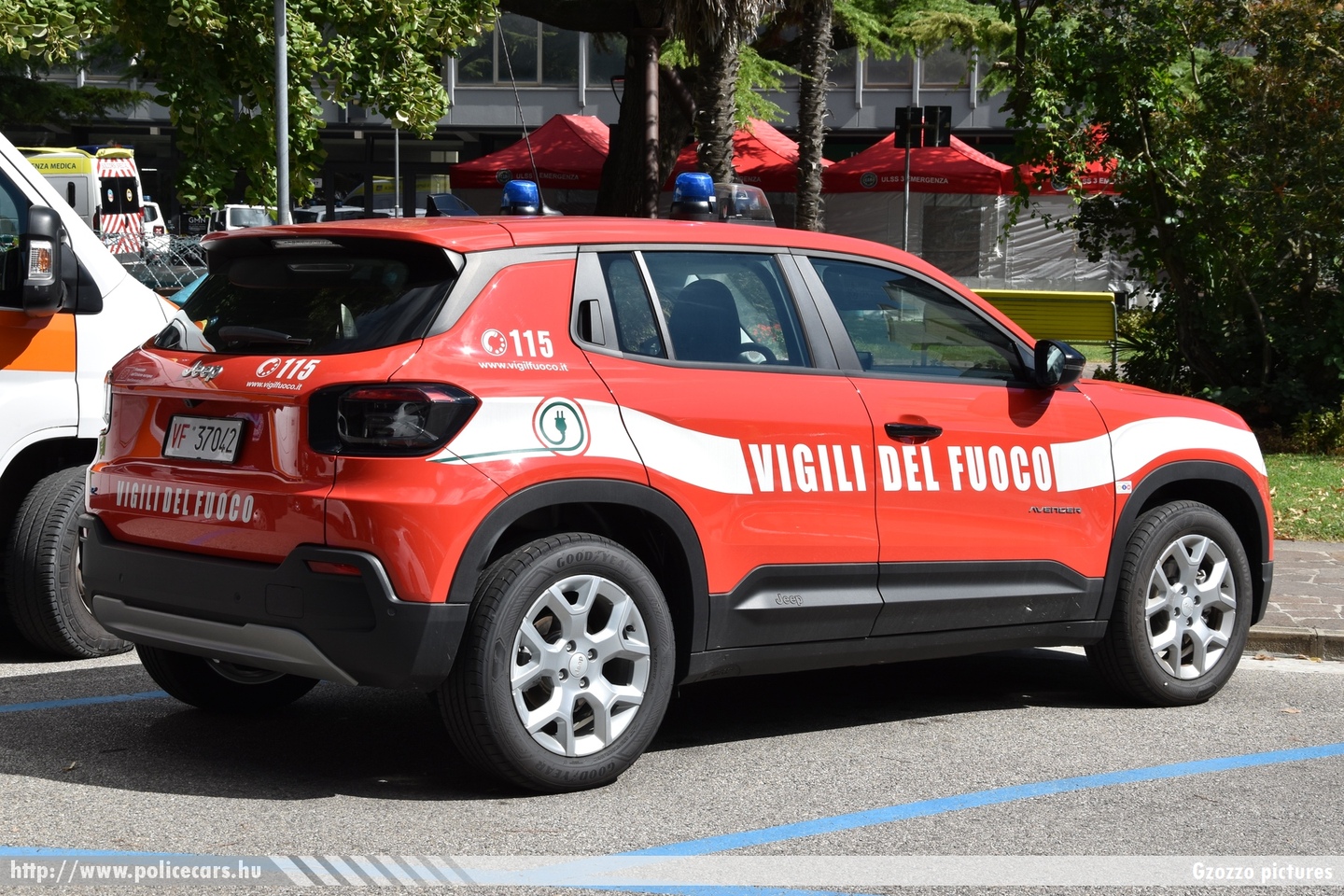 Jeep Avenger, Vigili del Fuoco, Comando Provinciale di Venezia, fotó: Gzozzo pictures
Keywords: olasz Olaszország italian Italy fire firetruck tûzoltó tûzoltóautó tûzoltóság