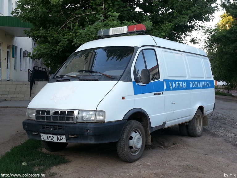 Gazella 2705, fotó: Miki
Keywords: kazah Kazahsztán rendőr rendőrautó rendőrség kazahstan police policecar