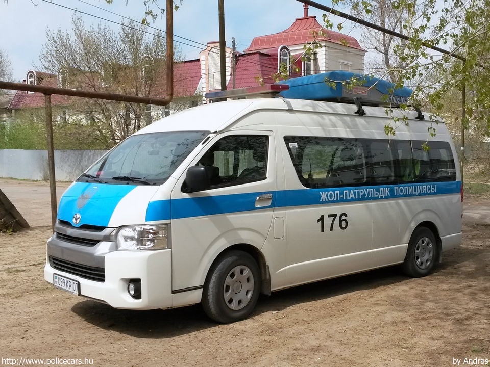 Toyota Hiace (Commuter) GL, fotó: Andras
Keywords: kazah Kazahsztán rendőr rendőrautó rendőrség Kazakhstan police policecar