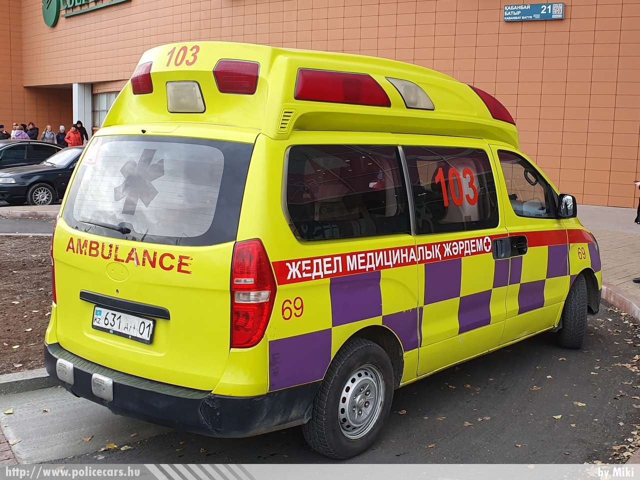 Hyundai H1, fotó: Miki
Keywords: kazah Kazahsztán mentő mentőautó kazahstan ambulance