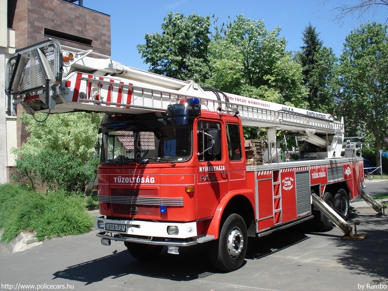 Rába 26.230 Simon Snorkel SS-300, Szabolcs-Szatmár-Bereg Megyei Katasztrófavédelmi Igazgatóság, Nyíregyházi Katasztrófavédelmi Kirendeltség, Nyíregyházi Hivatásos Tûzoltóparancsnokság, fotó: Rambo
Keywords: tûzoltóautó tûzoltó tûzoltóság magyar Magyarország katasztrófavédelem AYA-721 fire firetruck Hungary hungarian