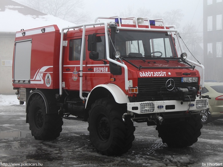 Mercedes-Benz Unimog HEROS Forest MT-2000, [url=http://veszprem.katved.hu/]Veszprém Megyei Katasztrófavédelmi Igazgatóság[/url], Veszprémi Katasztrófavédelmi Kirendeltség, Veszprémi Hivatásos Tûzoltóparancsnokság, fotó: HNorbert
Keywords: tûzoltóautó tûzoltóság tûzoltó magyar Magyarország katasztrófavédelem LUL-645 fire firetruck Hungary hungarian