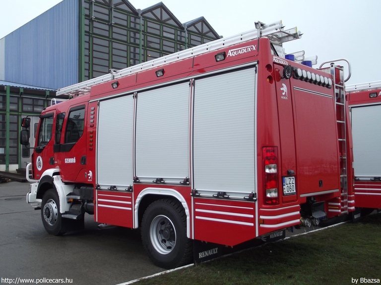 Renault Midlum 300 Heros Aquadux-X 2000, Borsod-Abaúj-Zemplén Megyei Katasztrófavédelmi Igazgatóság, Szendrõi Hivatásos Tûzoltóparancsnokság, fotó: Bbazsa 
Keywords: tûzoltóautó tûzoltóság tûzoltó magyar Magyarország katasztrófavédelem LZZ-060 fire firetruck Hungary hungarian