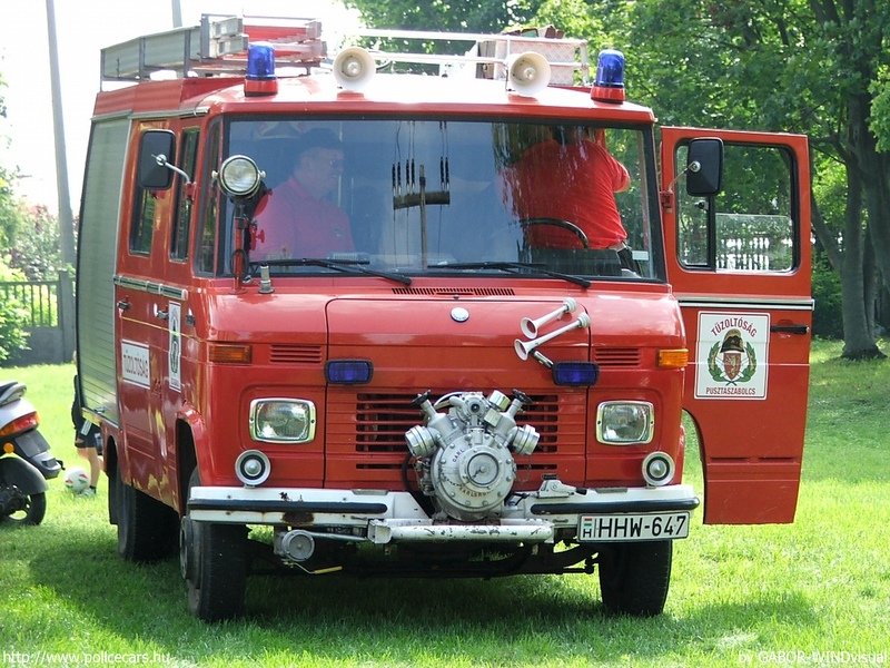 Mercedes-Benz D508, Pusztaszabolcsi Önkéntes Tûzoltó Egyesület, fotó: GABOR-WINDvisual
Keywords: tûzoltóautó tûzoltó ÖTE tûzoltóság magyar Magyarország HHW-647 fire firetruck Hungary hungarian