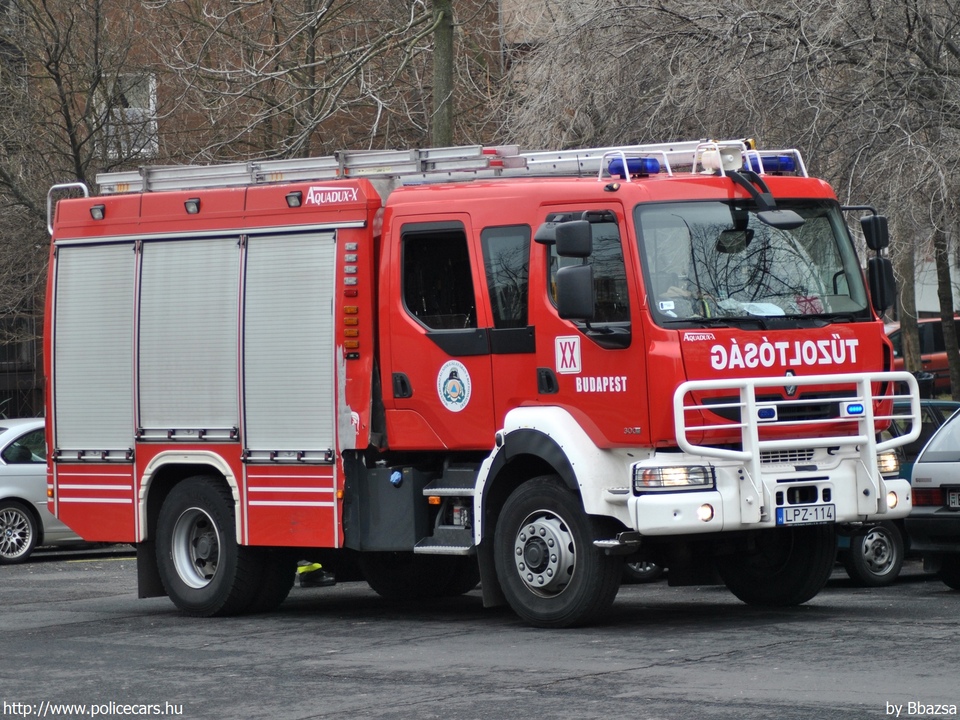 Renault Midlum 300 HEROS AQUADUX-X 2000, Fõvárosi Katasztrófavédelmi Igazgatóság, fotó: Bbazsa
Keywords: tûzoltó tûzoltóautó tûzoltóság katasztrófavédelem magyar Magyarország LPZ-114 fire firetruck Hungary hungarian