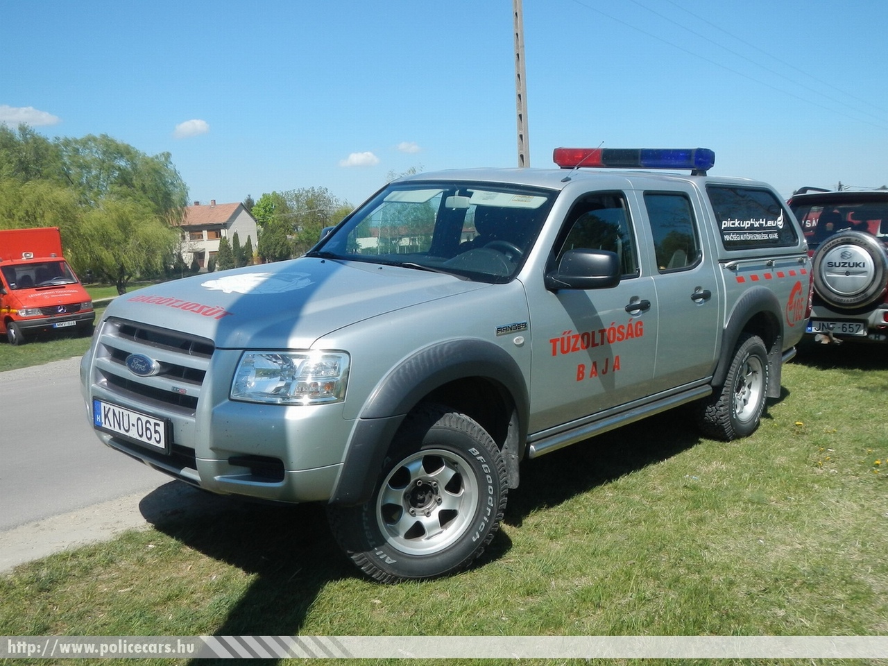Ford Ranger, Bács-Kiskun Megyei Katasztrófavédelmi Igazgatóság, Bajai Katasztrófavédelmi Kirendeltség, Bajai Hivatásos Tûzoltóparancsnokság
Keywords: tûzoltóautó tûzoltóság tûzoltó magyar Magyarország katasztrófavédelem KNU-065 fire firetruck Hungary hungarian
