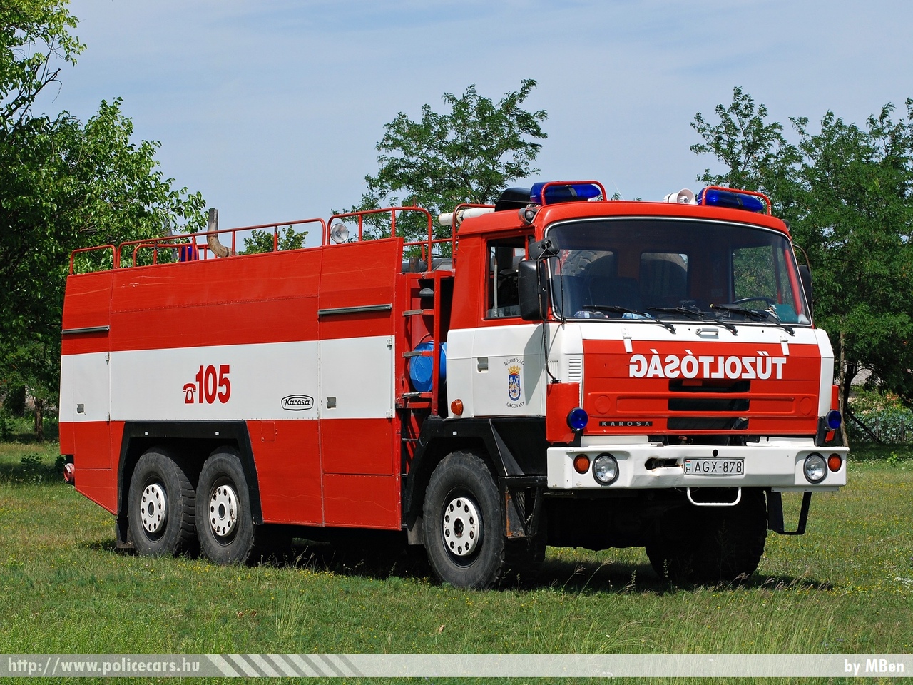 Tatra CAS 815 Karosa, Orgoványi Önkéntes Tûzoltó Egyesület, fotó: MBen
Keywords: tûzoltóautó ÖTE tûzoltóság tûzoltó magyar Magyarország fire firetruck Hungary hungarian AGX-878