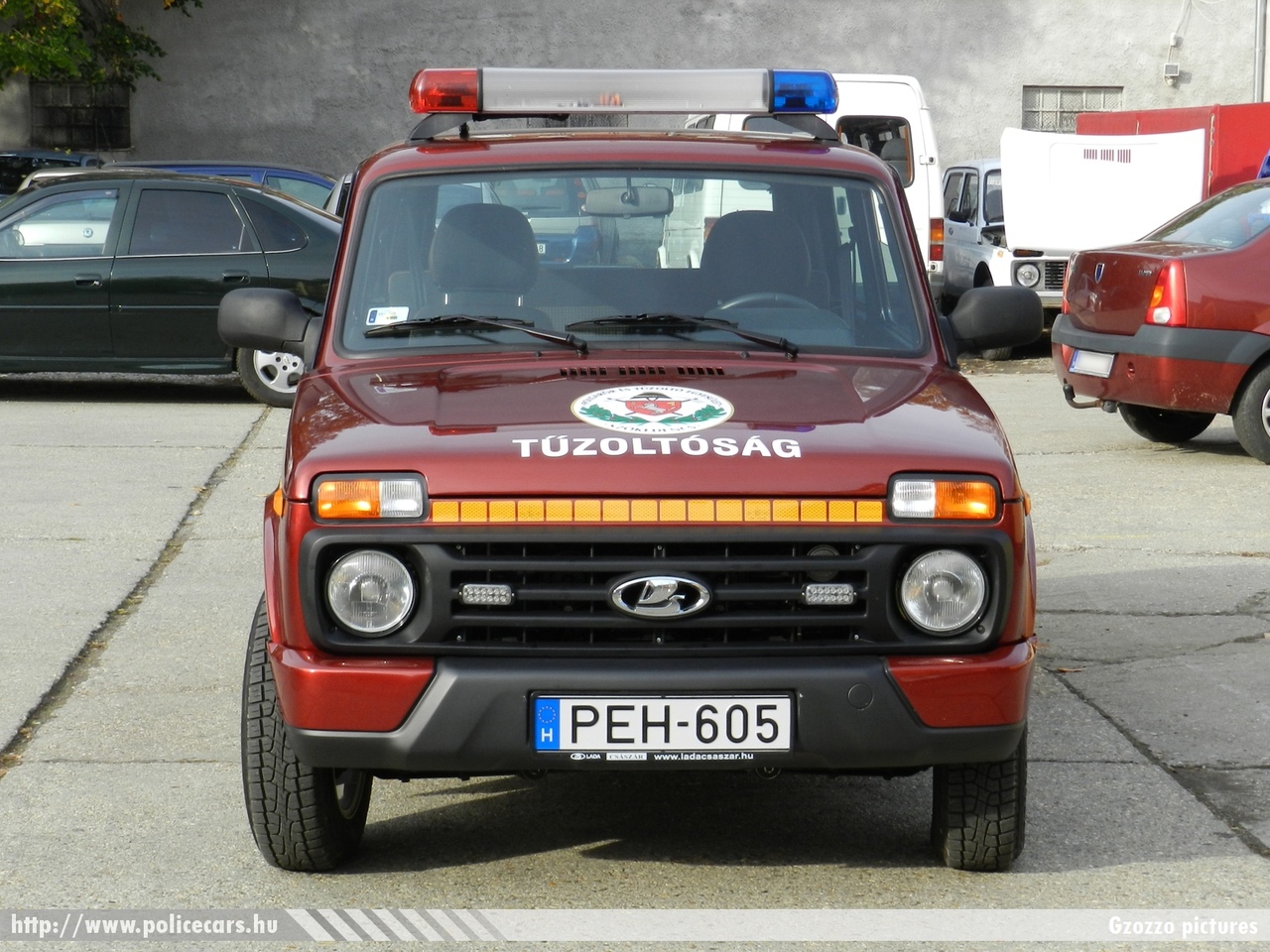 Lada Niva, Szõkedencsi Önkéntes Tûzoltó Egyesület, fotó: Gzozzo pictures 
Keywords: PEH-605 tûzoltó tûzoltóautó tûzoltóság Magyarország magyar ÖTE hungarian Hungary fire firetruck