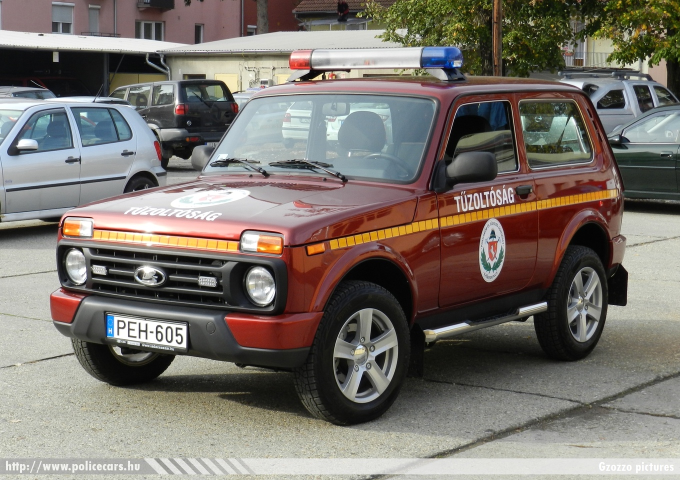 Lada Niva, Szõkedencsi Önkéntes Tûzoltó Egyesület, fotó: Gzozzo pictures 
Keywords: PEH-605 tûzoltó tûzoltóautó tûzoltóság Magyarország magyar ÖTE hungarian Hungary fire firetruck