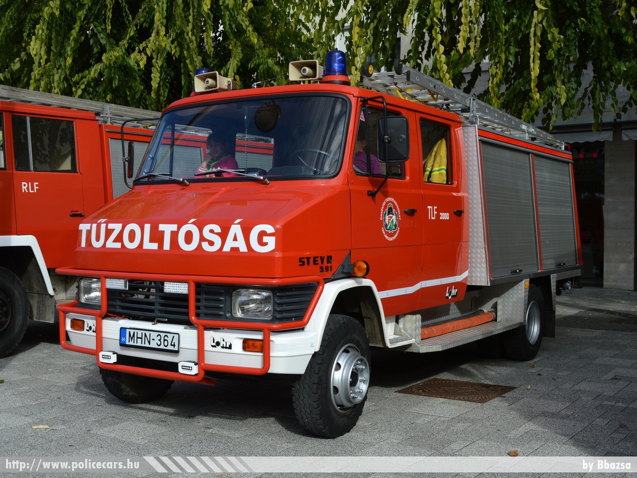Steyr 591 Lohr, Táplánszentkereszti Önkéntes Tûzoltó Egyesület, fotó: Bbazsa 
Keywords: MHN-364 tûzoltóautó tûzoltó ÖTE tûzoltóság magyar Magyarország hungarian Hungary fire firetruck
