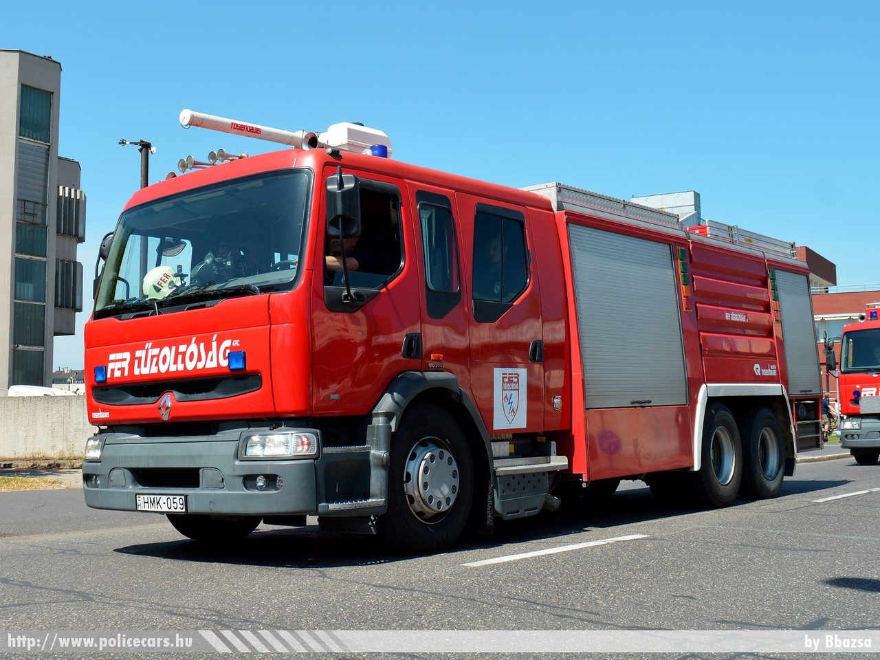 Renault Premium 340 Rosenbauer, FER Tûzoltóság KFT, Tiszaújváros, fotó: Bbazsa
Keywords: HMK-059 tûzoltóautó létesítményi tûzoltóság