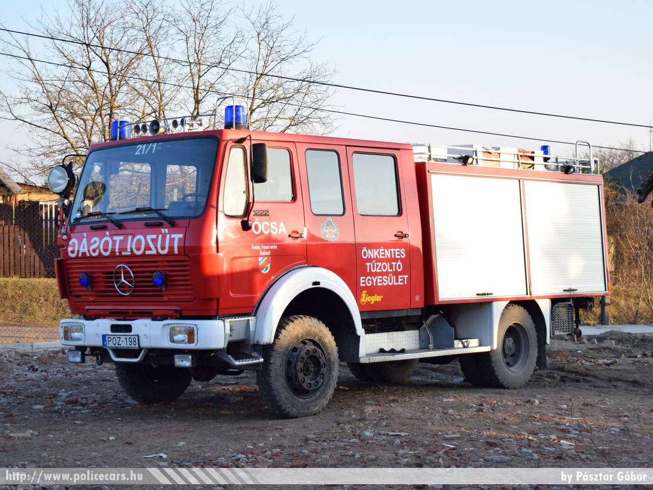 Mercedes-Benz 1222, Ócsa Önkéntes Tûzoltó Egyesület, fotó: Pásztor Gábor
Keywords: ÖTE magyar Magyarország tûzoltó tûzoltóautó tûzoltóság Hungary hungarian fire firetruck POZ-198