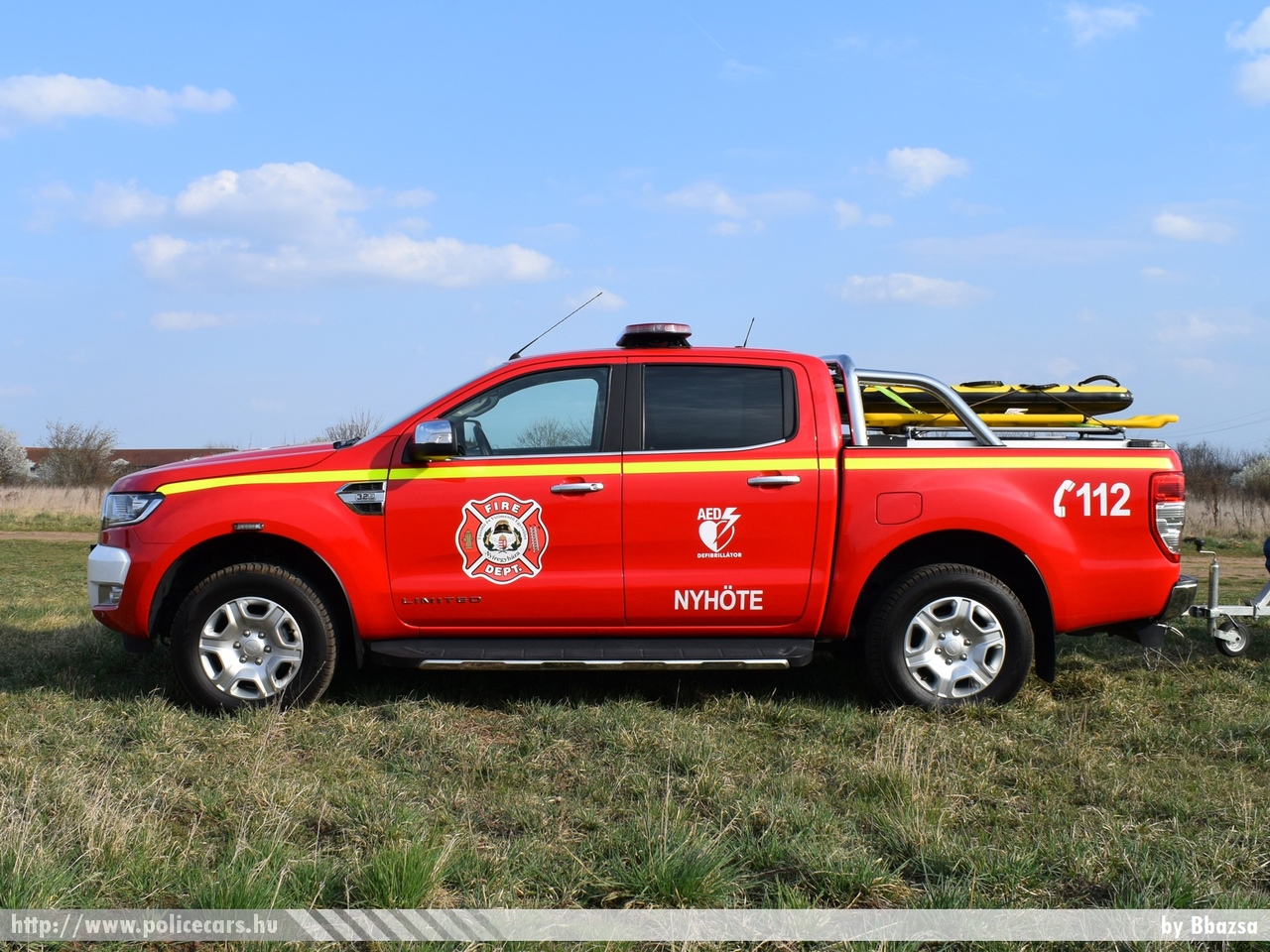 Ford Ranger, Nyíregyházi Tûzoltó és Vízimentõ Egyesület, fotó: Bbazsa
Keywords: ÖTE magyar Magyarország tûzoltó tûzoltóautó tûzoltóság Hungary hungarian fire firetruck  PKV-982