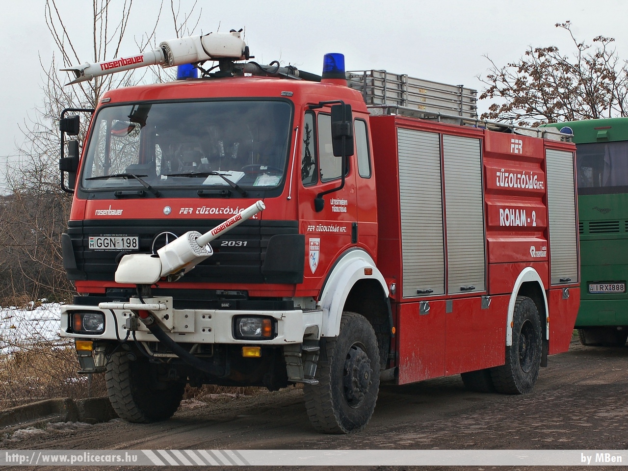 Mercedes 2031, FER Tûzoltóság, fotó: MBen
Keywords: létesítményi tûzoltó tûzoltóautó tûzoltóság magyar Magyarország fire firetruck Hungary hungarian GGN-198